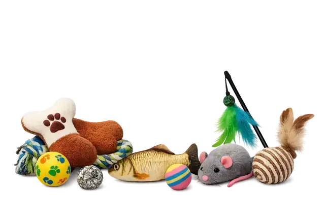 Juguetes para mascotas en promoción